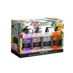 Beauty Soft Jabón Líquido para Manos 4 pzas de 500 ml