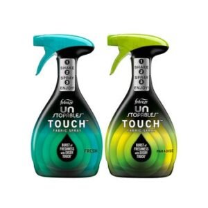 Febreze Unstopables Aromatizante de Telas Fresh + Paradise 2 pzas de 800 ml