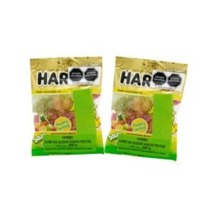 Haribo Gomitas Aciditas Sabor a Frutas 2 pzas de 200 g