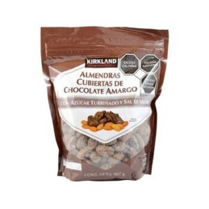 Kirkland Signature Almendras Cubiertas de Chocolate Amargo 907 g