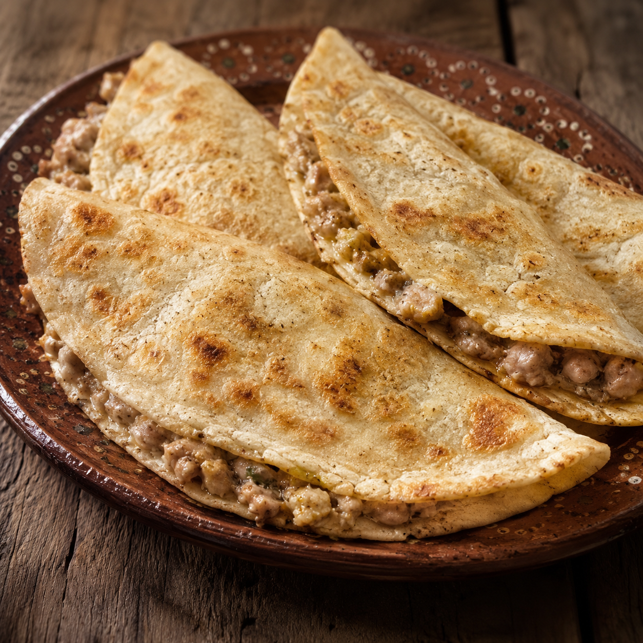 Quesadillas de Sesos
