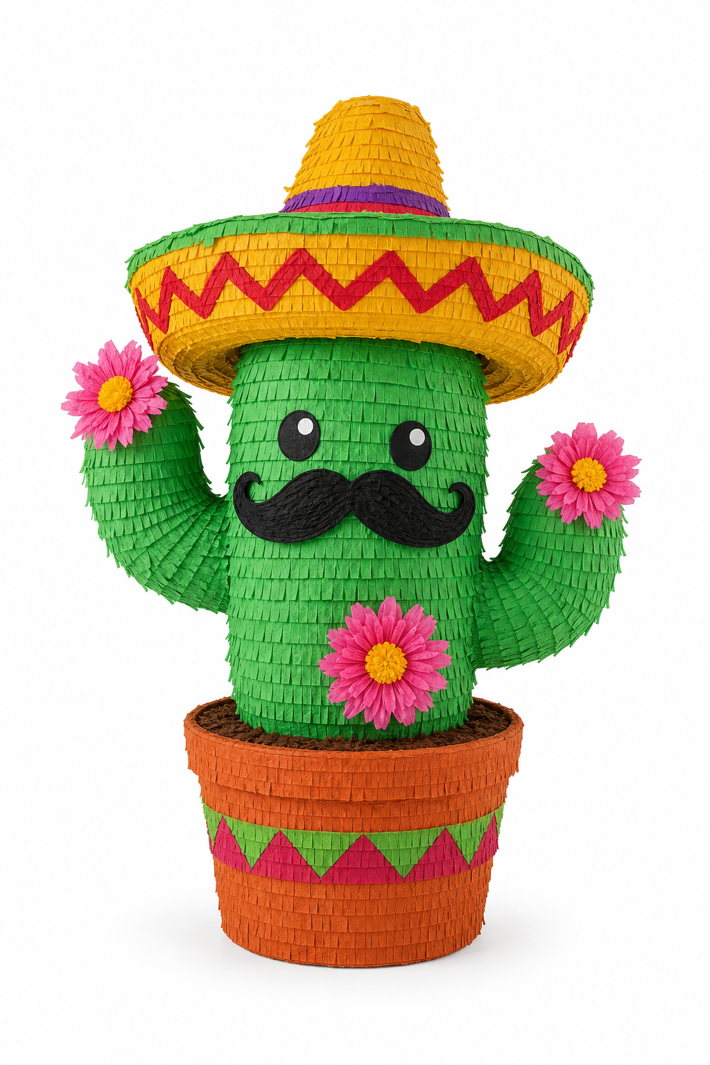 Piñata Cactus Sonriente