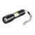 LINTERNA LED RECARGABLE DE ALUMINIO C/LUZ LATERAL, (Truper)