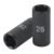 DADO LARGO IMPACTO DE 25 MM, 6 PUNTAS, CUADRO 1/2′ (Truper)