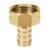CONECTOR SENCILLO DE ALUMINIO 1/2′, HEMBRA (Truper)