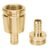 JUEGO DE CONECTORES ROBUSTOS DE ALUMINIO 1/2′,MACH (Truper)