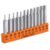 JUEGO DE 12 PUNTAS TORX LARGO 2′, TRUPER EXPERT (Truper)