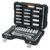 JUEGO DE 56 HERRAMIENTAS CUADRO 1/2′ STD Y MM PARA (Truper)
