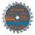 DISCO SIERRA 6-1/2′ P/MADERA, 24 DIENTES CON CENTR (Truper)