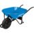 CARRETILLA AZUL FUERTE 5.5 FT, LLANTA IMPONCHABLE (Truper)