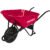 CARRETILLA ROJA 6 FT, LLANTA IMPONCHABLE (Truper)