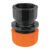 CONECTOR 1/2′ HEMBRA DE ABS CON TUERCA DE AJUSTE M (Truper)
