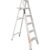 ESCALERA DE TIJERA, ALUMINIO, TIPO LLL, 5 ESCALONE (Truper)