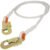 CABLE DE PROTECCIÓN CON 2 GANCHOS, 1.5 M, CERTIFIC (Truper)