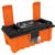CAJA 16′ CON COMPARTIMENTOS, NARANJA (Truper)