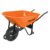 CARRETILLA 8 FT3 CONCHA METALICA LLANTA NEUMATICA (Truper)