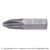PUNTAS PARA DESARMADOR PHILLIPS PH2, 1′, 5 PIEZAS (Truper)