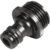 CONEXIÓN RAPIDA MACHO P/ACCESORIOS RIEGO (Truper)