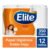 Papel higiénico Elite dúo 12 rollos con 350 hojas dobles c/u
