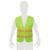 CHALECO DE SEGURIDAD, CIERRE, AMARILLO (Truper)