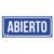 LETRERO DE SEÑALIZACIÓN ‘ABIERTO/CERRADO’, 28 X 12 (Truper)