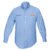CAMISA AZUL DE MANGA LARGA TALLA M (Truper)