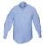 CAMISA AZUL PARA CABALLERO, MANGA LARGA TALLA XXXG (Truper)
