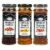 Mermelada St Dalfour Paquete Surtido Sabor Frambuesa, Mango Maracuya y Manzana Canela 3 pzas de 284 g