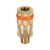 COPLE DE LATON CUERDA 1/4 NPT MACHO TRUPER