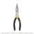 PINZA DE PUNTA Y CORTE 6″MANGO DE PVC,PRETUL