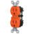 CONTACTO DUPLEX, TIERRA AISLADA, 15A, LINEA STANDARD