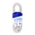 EXTENSION ELECTRICA DOMESTICA 3 M CLAVIJA PLANA, BLANCA VOLTECK