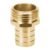 CONECTOR 3/4″ MACHO DE LATON SOLIDO PARA MANGUERA, TRUPER