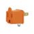 ADAPTADOR A TIERRA NARANJA VOLTECK – PIEZA