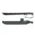 MACHETE DOBLE FILO DE 18″ CON FUNDA
