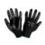 GUANTES DE NYLON RECUBIERTOS DE NITRILO M, PRETUL