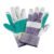 GUANTES DE CARNAZA-LONETA CON REFUERZO, UNITALLA, PRETUL