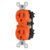 CONTACTO DUPLEX, TIERRA AISLADA, 20A, LINEA STANDARD