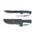 MACHETE DOBLE FILO DE 10″ CACHA INYECTADA, CON FUNDA, TRUPER