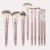 MAANGE 9Pcs Makeup Brush Set Professional Cosmetics Foundation Brush Blending Beauty Tools Dense Soft Bristle Brushes