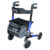 Andadera Plegable con Ruedas, Asiento y Respaldo, Porta Bastón y Ajuste de Altura / AN01A Marca Handy