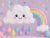Piñata Nube Arcoíris