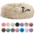 Cama Redonda Peluche Mascotas Cálida