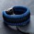 Pulsera de Paracord Negro – Supervivencia 7 Núcleos