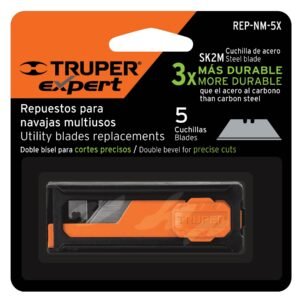 CUCHILLAS DE REPUESTO PARA NV-7X Y NM-6, 5 PIEZAS, (Truper)