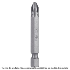 PUNTAS PARA DESARMADOR PHILLIPS PH1, 2′, 15 PIEZAS (Truper)
