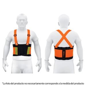 FAJA LUMBAR DE ALTA VISIBILIDAD C/ REFLEJANTES, NA (Truper)