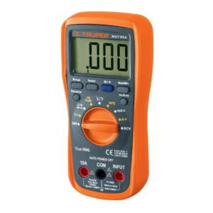 MULTIMETRO PROFESIONAL CON RMS VERDADERO Y AUTO RA (Truper)