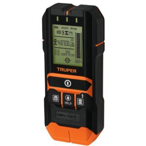 MULTI-DETECTOR DE MATERIALES DETRÁS DE MUROS, 12 C (Truper)