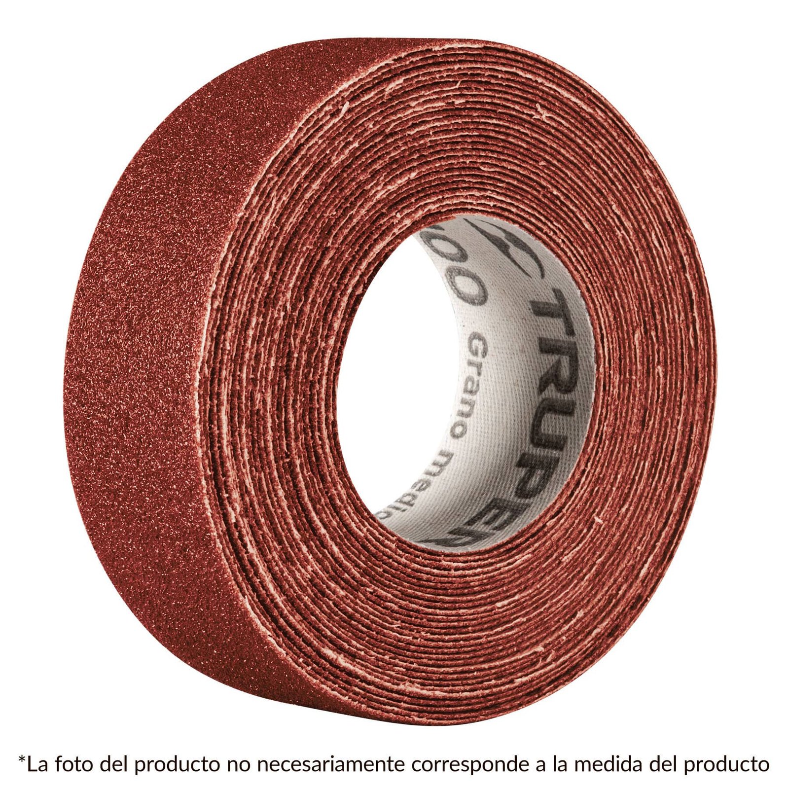 LIJA PARA PLOMERO GRANO 120 ANCHO 1-1/2 ROLLO 5 MT (Truper)